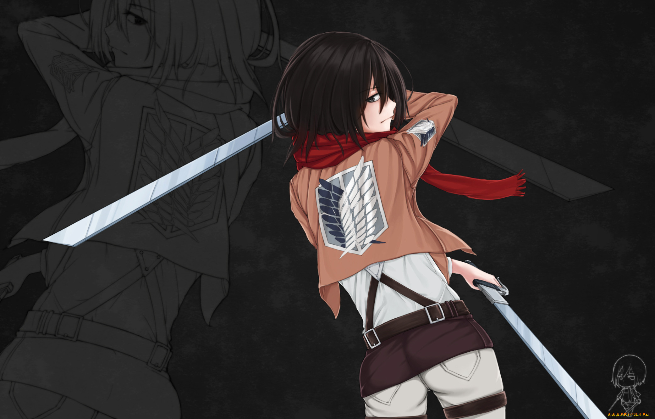 , shingeki no kyojin, , , , , , , , mikasa, ackerman, 